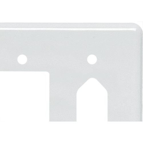 Placa Perlex Branca 4X4 (3 Saida+Tomada) 23Pl3/1T
