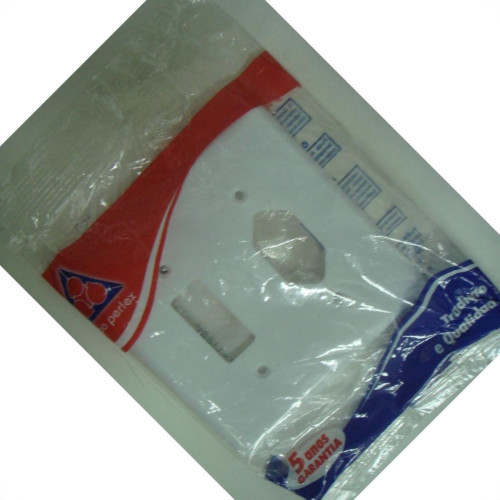 Placa Perlex Branca 4X4 (1 Saida+Tomada) 23Pl1/1T