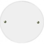 Placa Perlex Branca 4X4 (Redonda) 23Pl520