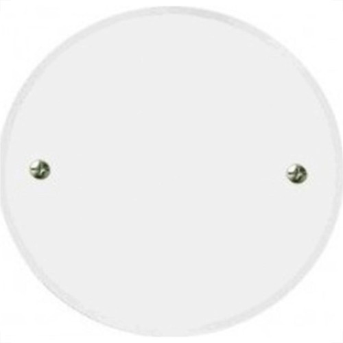 Placa Perlex Branca 4X4 (Redonda) 23Pl520