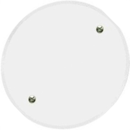 Placa Perlex Branca 4X4 (Redonda) 23Pl520