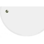 Placa Perlex Branca 4X4 (Redonda) 23Pl520