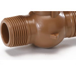 Registro Esfera Pvc Polierg 3/4''Rosca Externa 3.31.036.0033 - Kit C/10 