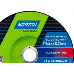 Disco Desbaste Norton 4.1/2 X 7/8 Da600 