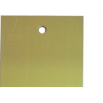 Placa Piso Latao 4X2 Cega Pl4200