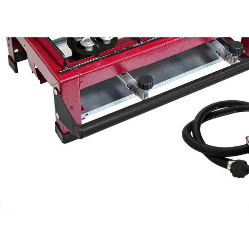 Fogareiro 2 Bocas Roa Mini Com Chapa 501019