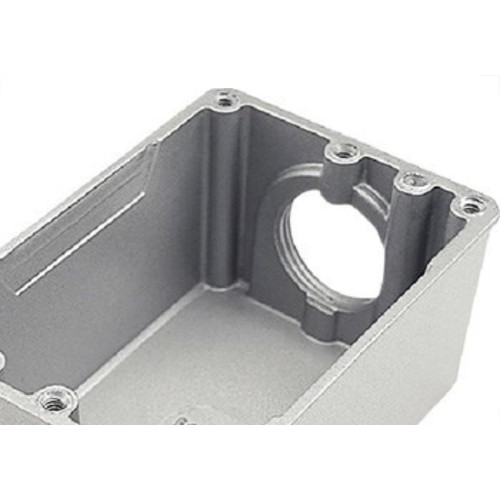 Caixa Piso Aluminio Fundido 4X2 Baixa Entrada/Saida 3/4'' Cps42Bc34