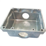 Caixa Piso Aluminio Fundido 4X4 Baixa Entrada/Saida 1'' Cps44Bc 1