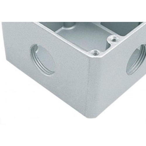 Caixa Piso Aluminio Fundido 4X4 Alta X 1'' Cps44Ax1