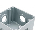 Caixa Piso Aluminio Fundido 4X4 Alta X 1'' Cps44Ax1