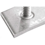 Perfilado Porca Losangular Com Pino 3/8'' P2800 - Kit C/100 