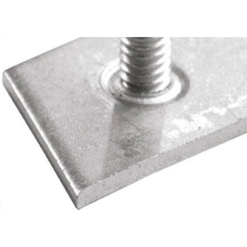 Perfilado Porca Losangular Com Pino 3/8'' P2800 - Kit C/100 
