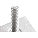 Perfilado Porca Losangular Com Pino 3/8'' P2800 - Kit C/100 