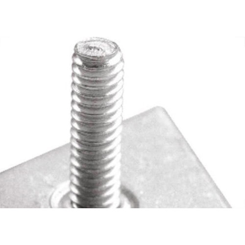 Perfilado Porca Losangular Com Pino 3/8'' P2800 - Kit C/100 