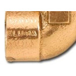 Cotovelo Bronze Eluma Bolsaxfemea 22 X 3/4 Solda 10 