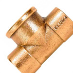 Tee Bronze Eluma Misturador 1/2X15X1/2'' 50 