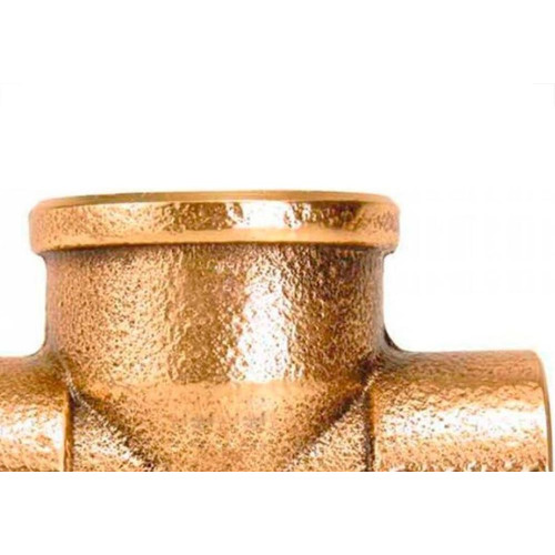Tee Bronze Eluma Misturador 1/2X15X1/2'' 50 