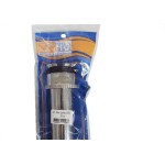 Tubo Ligacao Vila Rica Latao Cromado Ajustavel 25Cm 413