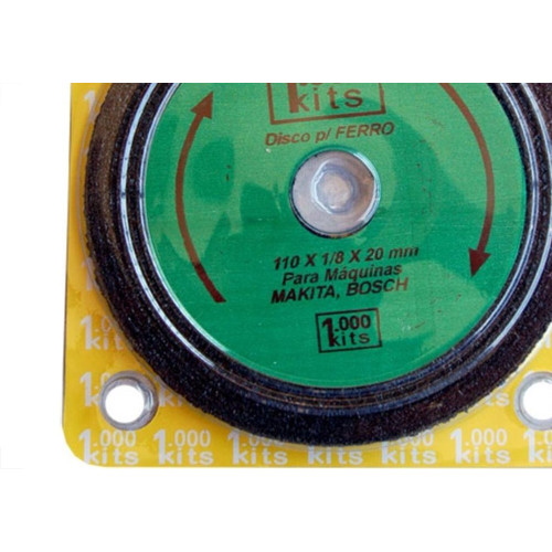 Disco De Corte Para Ferro Milkits Cartela 1 Peca M23