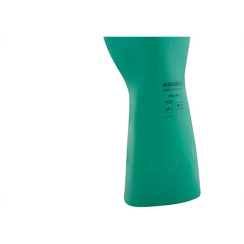 Luva Nitrilica Mucambo Verde 10 Par Pa48550-0