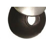 Arruela Para Telha Perfilaco Conjunto De Vedacao Pvc/Chapa 1/4'' 100 Pecas Ar002