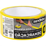 Fita Demarcacao Solo Adelbras 48X14M Amarela 