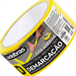 Fita Demarcacao Solo Adelbras 48X14M Amarela 