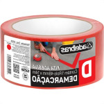 Fita Demarcacao Solo Adelbras 48X14M Vermelha 