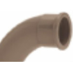 Curva Marrom Amanco Liso/Liso 50Mm X 90'' 10272/11612 - Kit C/10 