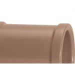 Luva Marrom Amanco Liso/Liso 32Mm 10288/11744 - Kit C/25 