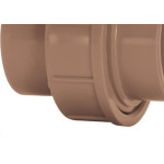 Uniao Marrom Amanco Liso/Liso 25Mm X 25Mm 10309/11874 - Kit C/20 