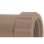 Luva Marrom Amanco Liso/Rosca 32Mm X 1'' 11954 - Kit C/30 