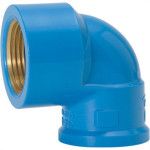 Cotovelo Azul Amanco Liso/Rosca 20Mm X 1/2'' 11678 - Kit C/24 