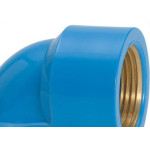 Cotovelo Azul Amanco Liso/Rosca 20Mm X 1/2'' 11678 - Kit C/24 