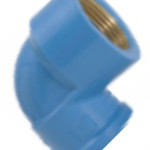 Cotovelo Azul Amanco Reducao Liso/Rosca 25X1/2'' 11679 - Kit C/24 