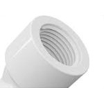 Cotovelo Branco Amanco Rosca/Rosca 45X 3/4 10191/11640 - Kit C/15 