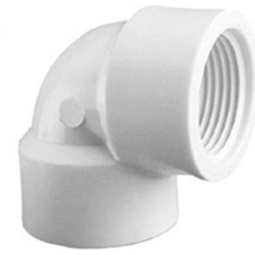 Cotovelo Branco Amanco Rosca/Rosca 90X1'' - Kit C/24