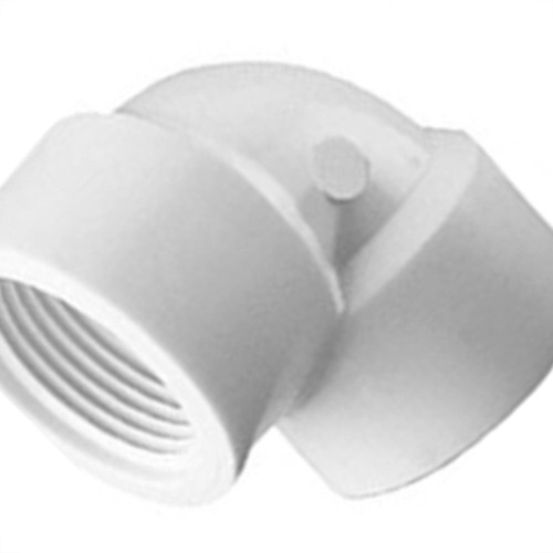 Cotovelo Branco Amanco Rosca/Rosca 90X1'' - Kit C/24