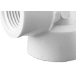 Cotovelo Branco Amanco Rosca/Rosca 90X1'' - Kit C/24