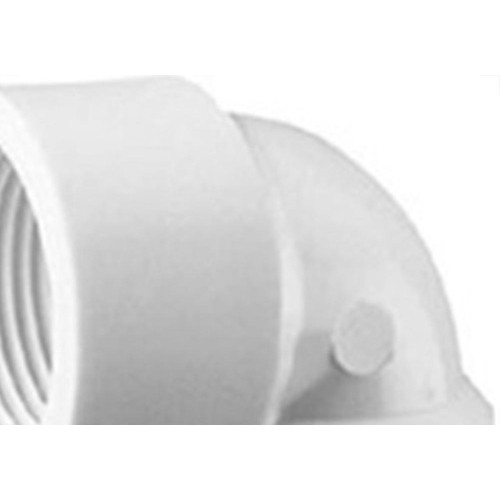 Cotovelo Branco Amanco Rosca/Rosca 90X1.1/2'' 10181/11665 - Kit C/10 