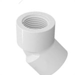 Cotovelo Branco Amanco Reducao Rosca/Rosca 1X3/4 10175/11661 - Kit C/16 