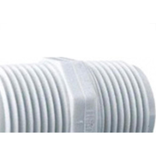 Niple Branco Amanco Rosca/Rosca 3/4'' X 3/4'' 10199/11759 - Kit C/20 