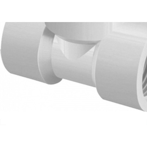 Tee Branco Amanco Rosca/Rosca/Rosca 1'' X 1'' 10208/11828 - Kit C/16 