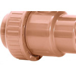 Registro Esfera Pvc Amanco 25Mm Liso Liso 10444/11793