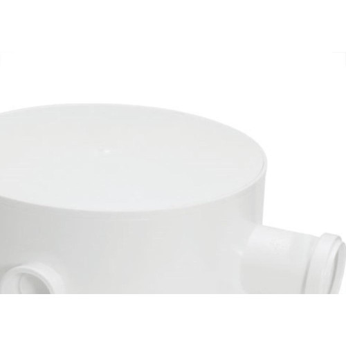 Caixa Sifonada Amanco Branca Redonda 250X230X75 12683