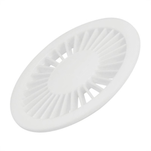 Grelha Plastica Amanco Redonda Cromado 15X15 90607