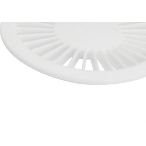 Grelha Plastica Amanco Redonda Cromado 15X15 90607