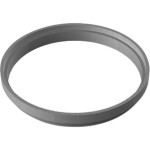 Porta Grelha Redonda Amanco Cinza 15Cm 10375/11772 - Kit C/20 
