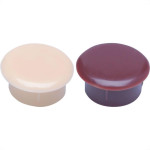Tapa Furo Para Madeira Milenio Branco 8Mm 1000Pecas 