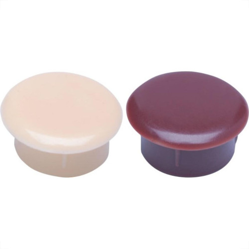 Tapa Furo Para Madeira Milenio Branco 8Mm 1000Pecas 